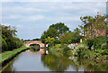 SJ9132 : Brassworks Farmhouse and Bridge near Stone, Staffordshire by Roger  D Kidd