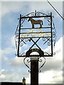 TM0562 : Old Newton Village sign by Geographer