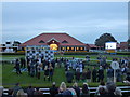 TL6262 : The Varsity Horserace, Newmarket - Awaiting the winner's presentation by Richard Humphrey