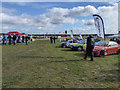 TM0089 : Entrance to Snetterton Circuit, Snetterton, Norfolk by Christine Matthews