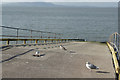 NY1053 : Lifeboat slipway, Silloth by Stephen McKay