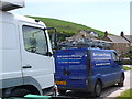 SY4690 : Mark Latimer's Broadchurch Plumbers Van by Nigel Mykura