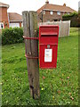 TG2100 : Church Close/Station Road Postbox by Geographer