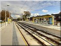 SJ8292 : Metrolink Airport Line, Barlow Moor Road Stop by David Dixon