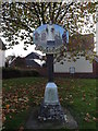 TM1682 : Dickleburgh Village sign by Geographer