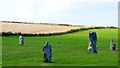 SU1069 : The Avenue, Avebury by nick macneill