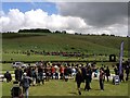 SU1574 : Barbury Castle Horse Trials: cross-country course by Jonathan Hutchins