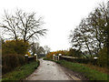 TM1481 : Bridge on Burston Road by Geographer