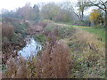 TF0905 : Moat and footpath, Bainton, Cambridgeshire by Richard Humphrey