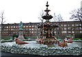 NS4864 : Fountain Gardens fountain by Thomas Nugent