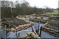 SJ8248 : Apedale Valley Light Railway - reconstructed WWI trench by Chris Allen