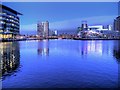 SJ8097 : Salford Quays, North Bay by David Dixon