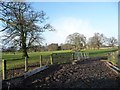 SE4675 : Muddy entrance to Old Rectory cattle pasture by Christine Johnstone