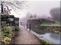 SD7807 : Former Bridge Abutments, Manchester, Bolton and Bury Canal by David Dixon