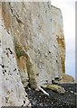 TV5795 : Natural arch near Beachy Head Lighthouse at Midday, New Year's Day 2015 by Andrew Diack