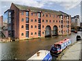 SJ8397 : Merchants Warehouse, Castlefield Basin by David Dixon