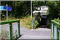 SH7217 : North end of Dr Williams Foot Bridge and an underpass under the Dolgellau Bypass by Phil Champion