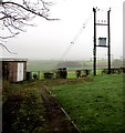 SO4924 : Rural type of electricity substation, St Weonards by Jaggery