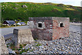 SH6112 : Type 24 pillbox on the beach at Fairbourne by Phil Champion