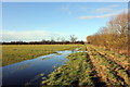 SJ4152 : Footpath to Holt by Jeff Buck