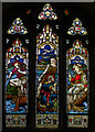 TQ5243 : Stained glass window, St John the Baptist church, Penshurst by J.Hannan-Briggs