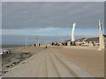 SD3142 : Cleveleys Promenade and Sea Wall by Stephen Armstrong