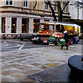 ST3188 : Outdoor fruit & vegetables stall in Newport city centre by Jaggery