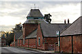 SK5988 : Farm buildings at Manor Farm by Alan Murray-Rust