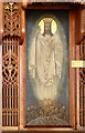 TQ3173 : Holy Trinity, Tulse Hill - Reredos detail by John Salmon