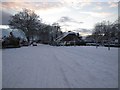 NZ2869 : Snow on Park Drive in Forest Hall, 2010 by Andrew Tryon