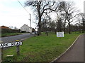 TM4556 : A1094 Victoria Road & Aldeburgh Town sign by Geographer