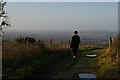 TQ1311 : South Downs Way: descent from Chanctonbury to the gap at Washington by Christopher Hilton