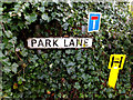 TM4656 : Park Lane sign by Geographer