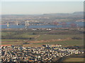 NT1275 : The Forth Bridges and Kirkliston by M J Richardson