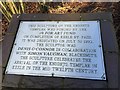 SJ8145 : Knights Templar on the Keele bypass (plaque) by Jonathan Hutchins