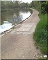 SP3065 : Near the top of the steps from the Riverside Walk, Grand Union Canal, Warwick by Robin Stott