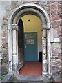 SO8454 : Norman-style arch, Maggs Day Centre by Philip Halling