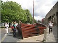 SU4111 : Replica of a medieval cargo vessel, Western Esplanade, Southampton by Robin Stott