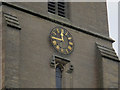 TQ2550 : St Mary's, Reigate: clock dial by Stephen Craven