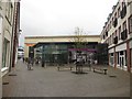 NY5129 : Vacant retail units, Penrith New Squares by Graham Robson