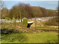 SD8332 : Burnley Barracks Railway Bridge by David Dixon