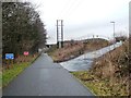 SD4964 : Temporary diversion on the Lune Valley Ramble by Christine Johnstone