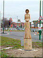 SK5738 : Queens Walk story pole 2: Queen Victoria by Alan Murray-Rust