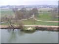 TQ7825 : The approach to Bodiam Castle by Marathon