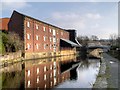 SD8538 : Leeds and Liverpool Canal Warehouse, Nelson by David Dixon