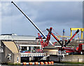 J3474 : Crane, Queen's Quay, Belfast - March 2015(3) by Albert Bridge