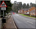 SN6212 : Ysgol/School bilingual sign, Station Road, Ammanford by Jaggery