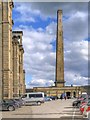 SE1437 : Salts Mill Chimney by David Dixon