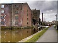 SE1437 : Leeds and Liverpool Canal, Former Canal Company Warehouse by Victoria Street Bridge (2) by David Dixon