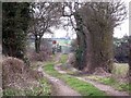 SK2029 : Green Ends Lane and level crossing by Ian Calderwood